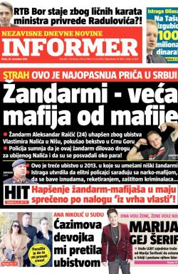 Informer - broj 481, 29. nov 2013.