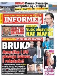 Informer - broj 1379, 7. nov 2016.