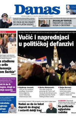 Danas - broj 10121, 20. jan 2026.