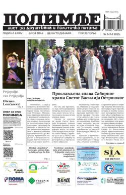 Polimlje, Prijepolje - broj 3044, 16. maj 2025.