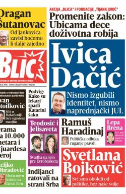 Blic - broj 7259, 30. apr 2017.