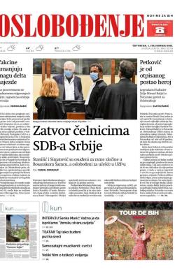 Oslobođenje - broj 26724, 1. jul 2021.