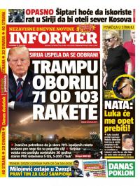 Informer - broj 1818, 16. apr 2018.