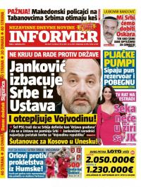 Informer - broj 1629, 1. sep 2017.