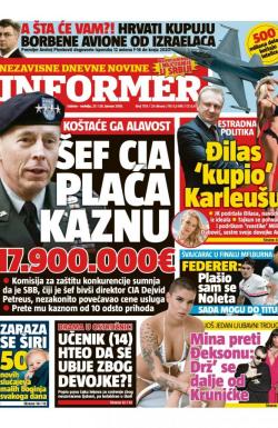 Informer - broj 1753, 27. jan 2018.