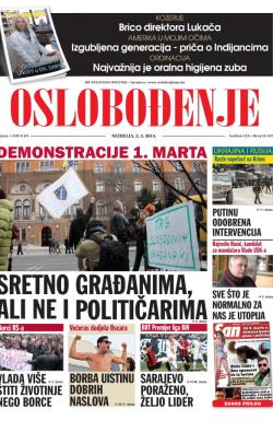 Oslobođenje - broj 24.152, 2. mar 2014.
