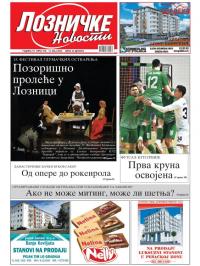 Lozničke novosti - broj 739, 13. maj 2022.