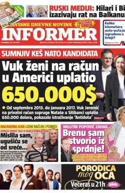 Informer - broj 1490, 20. mar 2017.