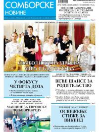 Somborske novine - broj 3553, 29. jul 2022.