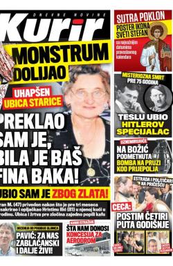 Kurir - broj 1409, 8. jan 2018.