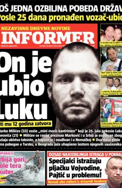 Informer - broj 698, 19. avg 2014.