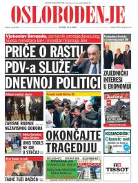 Oslobođenje - broj 24.710, 11. sep 2015.