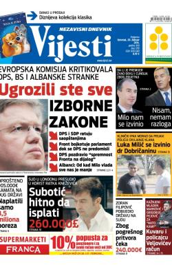 Vijesti - broj 5710, 20. feb 2014.