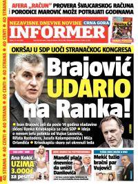 Informer CG - broj 870, 13. mar 2015.