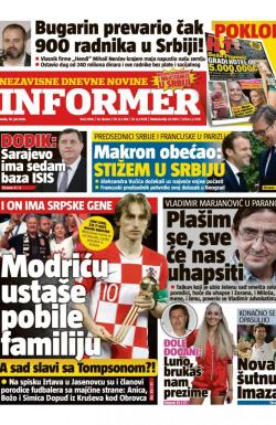 Informer - broj 1896, 18. jul 2018.