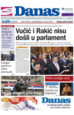 Danas - broj 6044, 17. apr 2014.