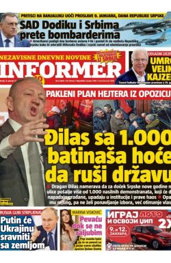 Informer - broj 3569, 9. jan 2024.