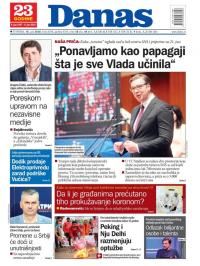 Danas - broj 8298, 18. jun 2020.