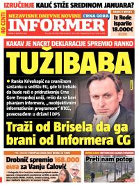 Informer CG - broj 788, 2. dec 2014.