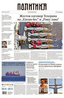 Politika - broj 40313, 3. mar 2026.