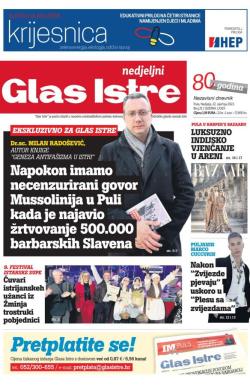 Glas Istre - broj 21, 22. jan 2023.