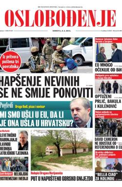 Oslobođenje - broj 24.585, 9. maj 2015.