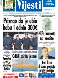 Vijesti - broj 5666, 6. jan 2014.