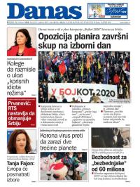 Danas - broj 8171, 12. feb 2020.