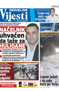 Vijesti - broj 5762, 13. apr 2014.