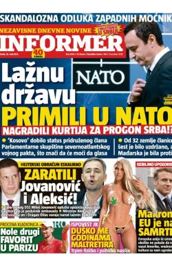 Informer - broj 3685, 28. maj 2024.