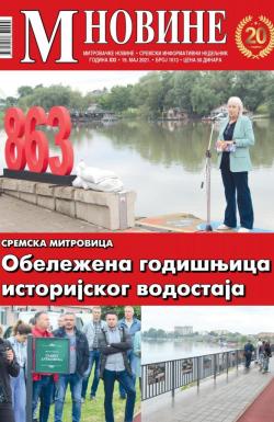 M Novine, Sr. Mitrovica - broj 1013, 19. maj 2021.