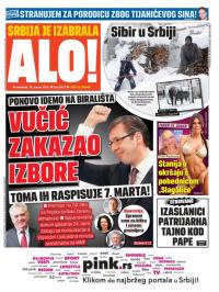 Alo - broj 2837, 18. jan 2016.