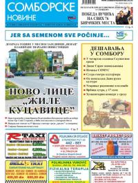 Somborske novine - broj 3276, 7. apr 2017.