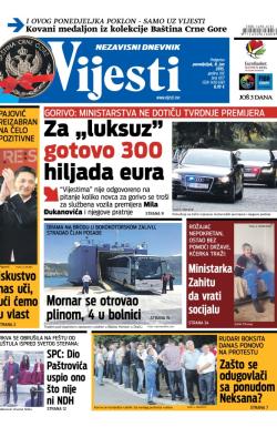 Vijesti - broj 6177, 8. jun 2015.