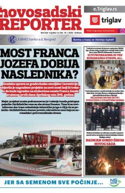 Novosadski reporter - broj 256, 10. jan 2020.
