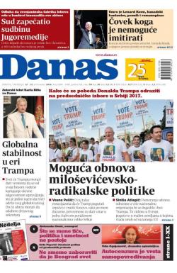 Danas - broj 6984-6985, 12. nov 2016.