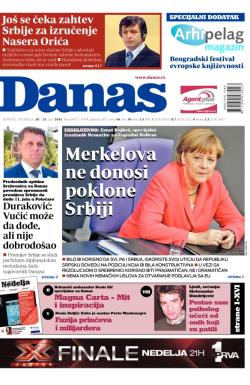 Danas - broj 6473-6474, 20. jun 2015.