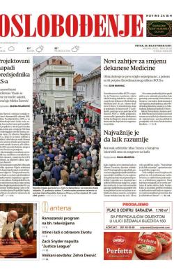 Oslobođenje - broj 25323, 26. maj 2017.