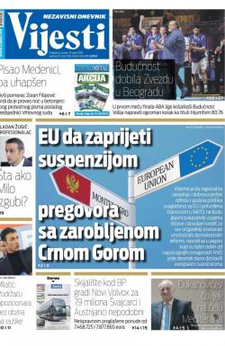Vijesti - broj 7185, 10. apr 2018.
