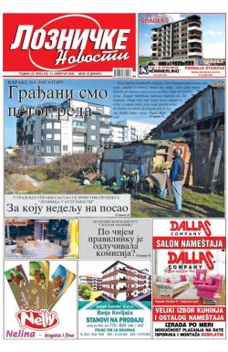 Lozničke novosti - broj 623, 21. feb 2020.