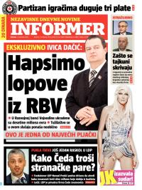 Informer - broj 151, 1. nov 2012.