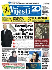 Vijesti - broj 7095, 20. dec 2017.