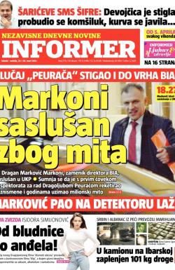 Informer - broj 579, 29. mar 2014.
