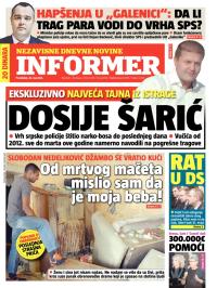 Informer - broj 625, 26. maj 2014.