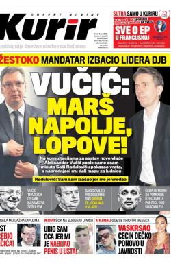 Kurir - broj 840, 8. jun 2016.