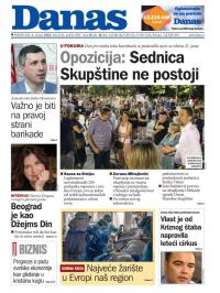 Danas - broj 8344, 3. avg 2020.