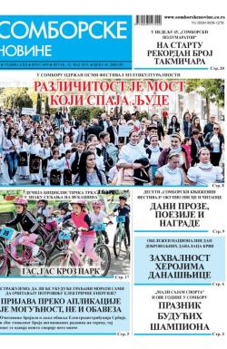 Somborske novine - broj 3699, 16. maj 2025.