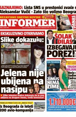 Informer - broj 1737, 9. jan 2018.