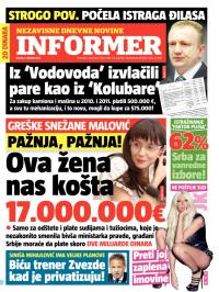 Informer - broj 430, 1. okt 2013.