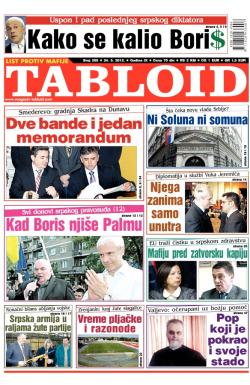 Tabloid - broj 259, 24. maj 2012.